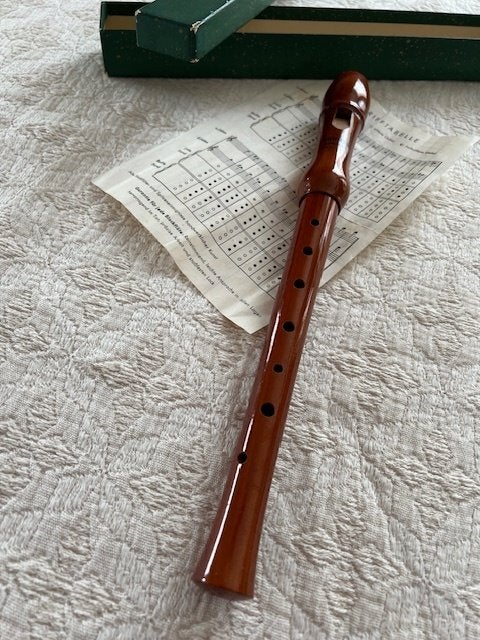 Hohner Sopraanblokfluit – Concert serie – perenhout, Muziek en Instrumenten, Ophalen, Zo goed als nieuw, Sopraan of Sopranino