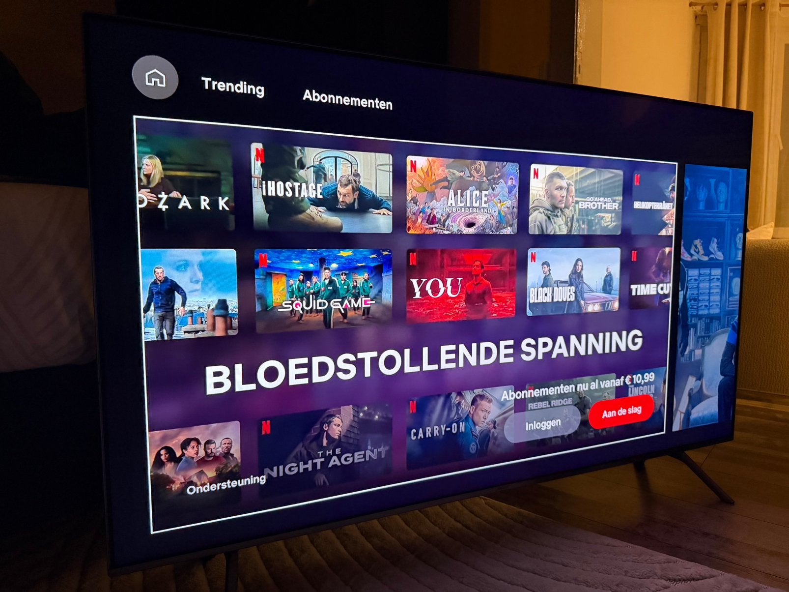 Samsung 55 inch QLED 4K Smart TV, QLED, Comme neuf, Enlèvement, Samsung