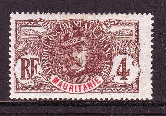 Postzegels Frankrijk : kolonies Mauretanië / Madagascar, Postzegels en Munten, Postzegels | Afrika, Ophalen of Verzenden, Overige landen
