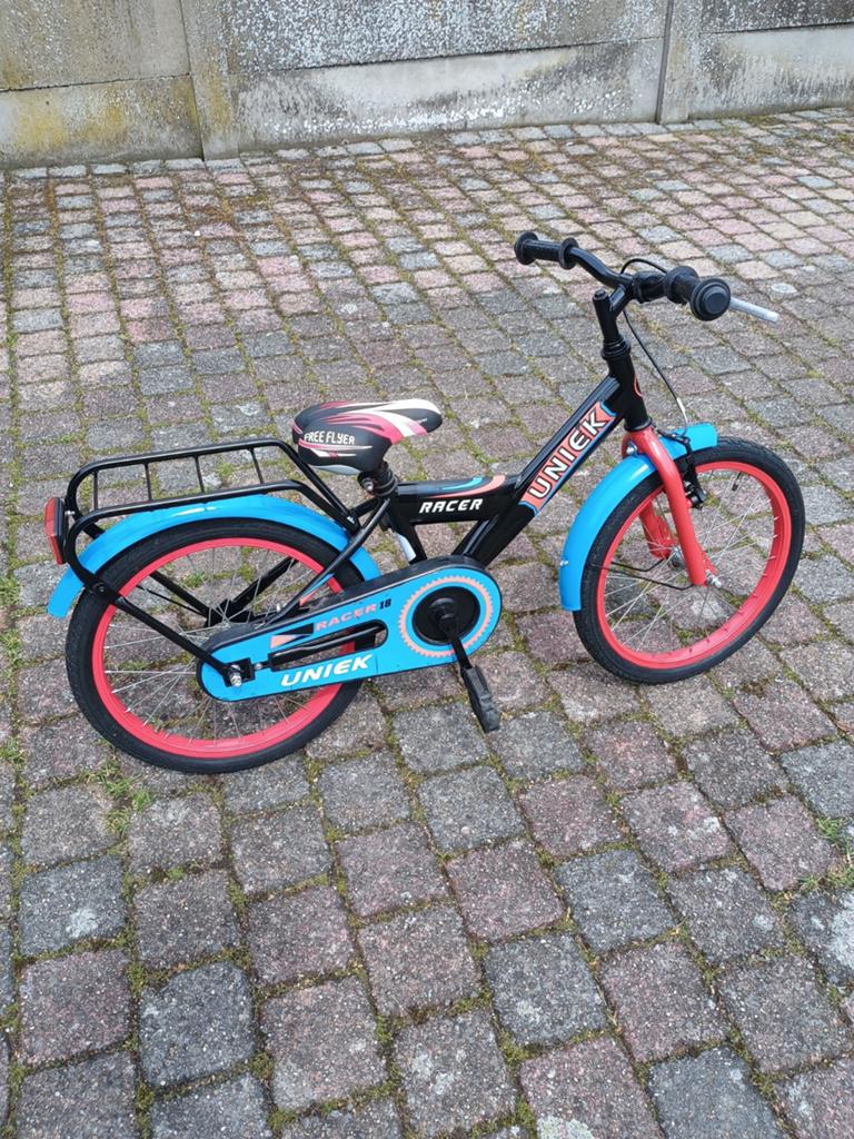 18 inch fiets, Fietsen en Brommers, Fietsen | Kinderfietsjes, Ophalen, Velgrem, Uniek, 16 tot 20 inch