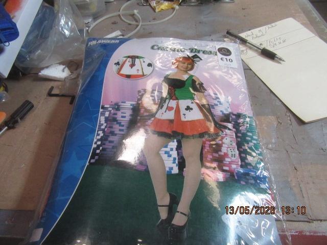 costume deguisement robe casino, Enlèvement ou Envoi, Neuf, Fille
