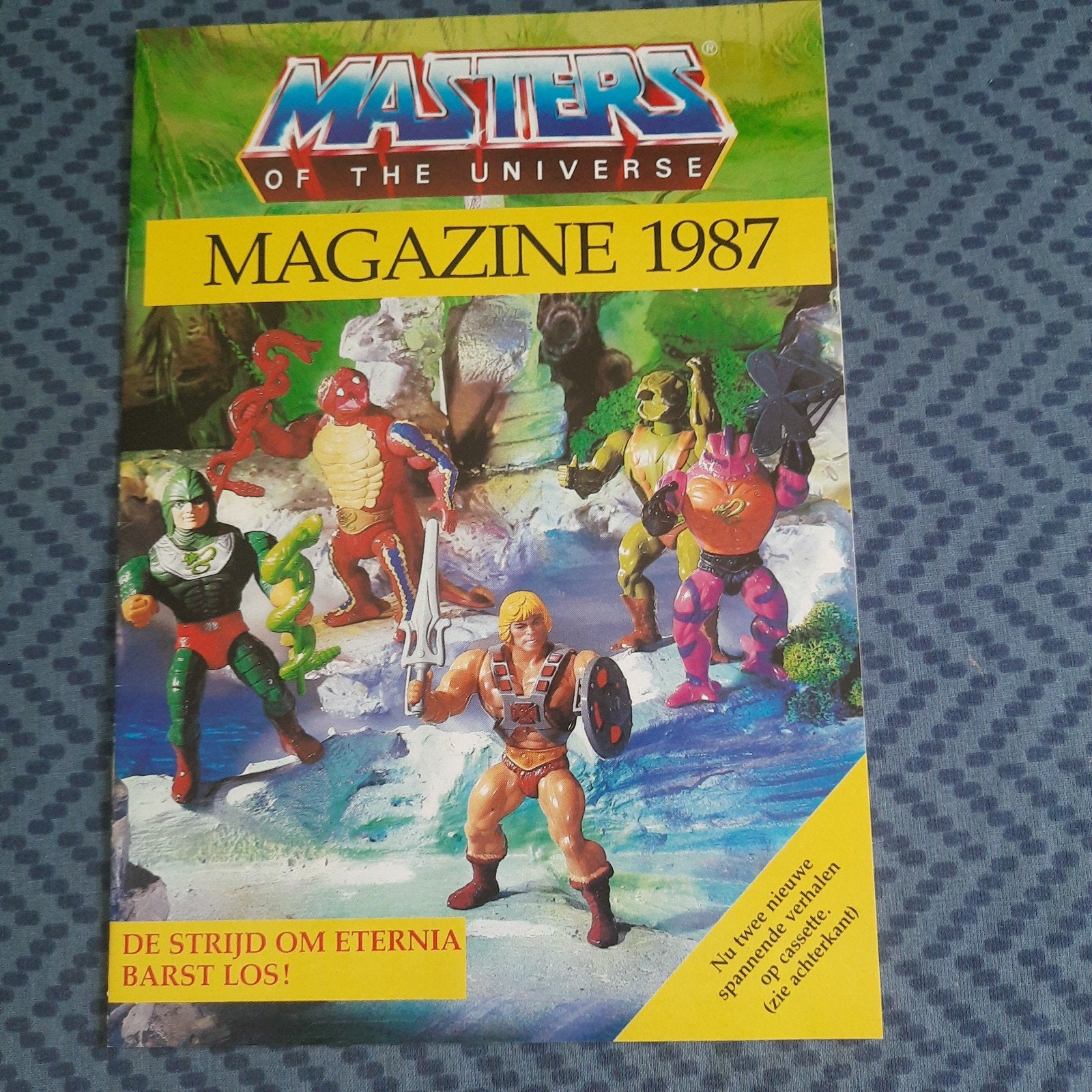MASTERS OF THE UNIVERSE * MAGAZINE 1987* ACTION FIGUREN CAT., Eén stripboek, Ophalen, Zo goed als nieuw