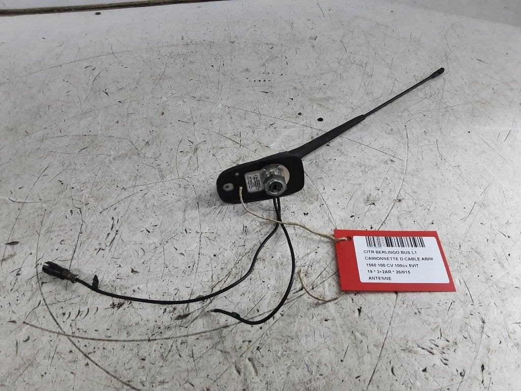 ANTENNE Citroën Berlingo (01-2008/04-2021) (9665099180), Citroën, Mevr. I. Hauben, Utilisé, Rue de l'Espoir 34 34
4030  GRIVEGNÉE, BE