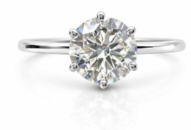 Nieuwe 14K Verlovingsring 1.01ct Diamant - IGI certificaat, Bijoux, Sacs & Beauté, Bagues, Neuf, Enlèvement ou Envoi, Autres couleurs