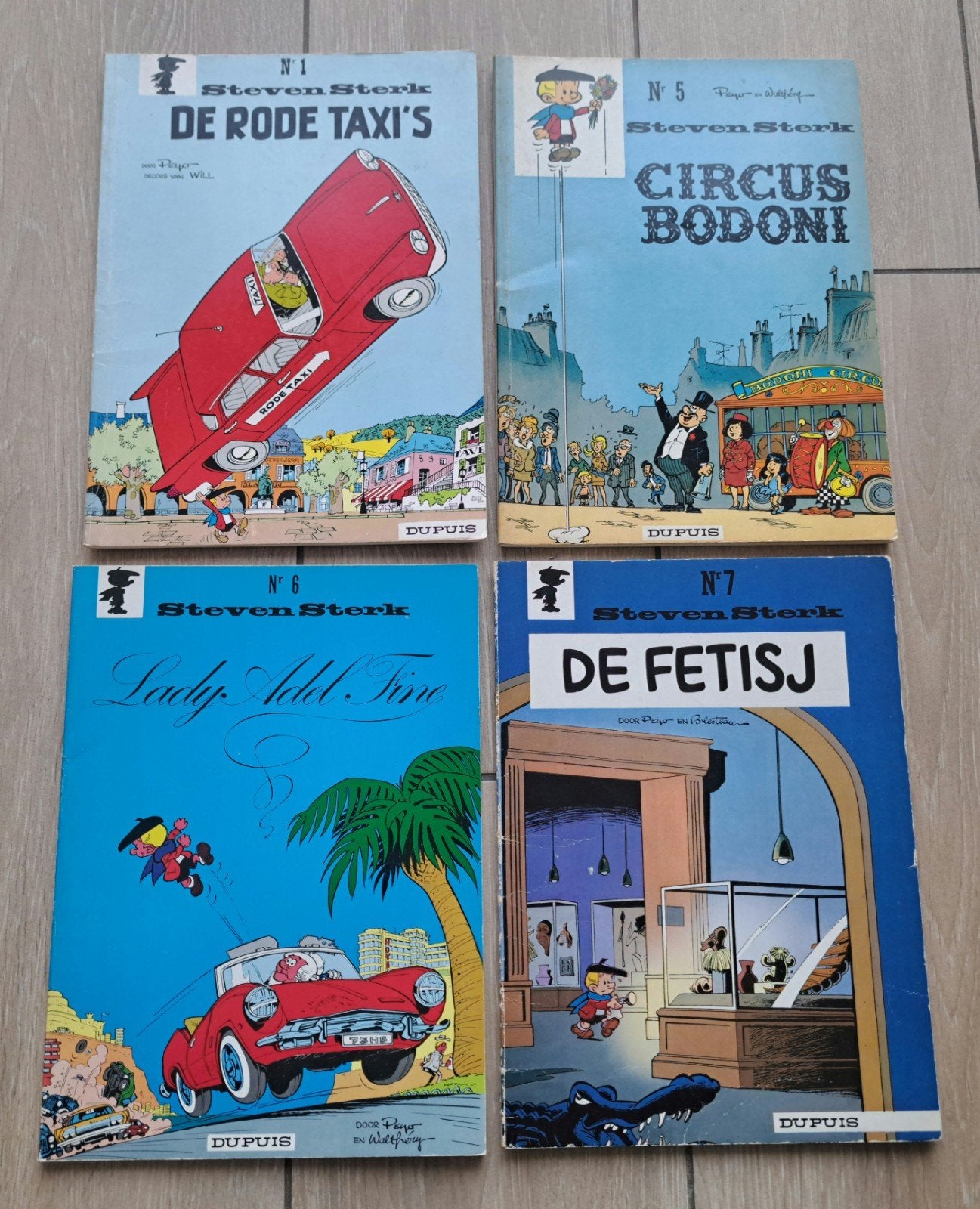 Lot strips: Steven Sterk, Boeken, Ophalen of Verzenden, Gelezen