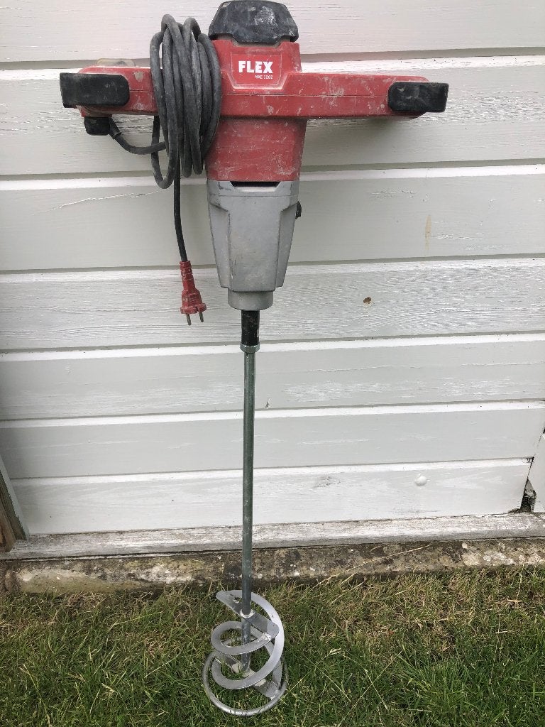 Flex mixer + mengstaaf, Doe-het-zelf en Bouw, Gereedschap | Handgereedschap, Gebruikt, Ophalen