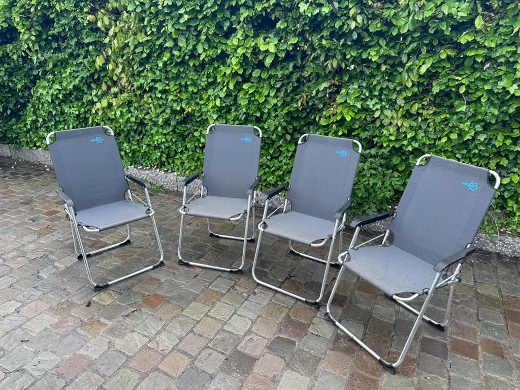 4 Bo camp campingstoelen, Ophalen, Gebruikt, Campingstoel