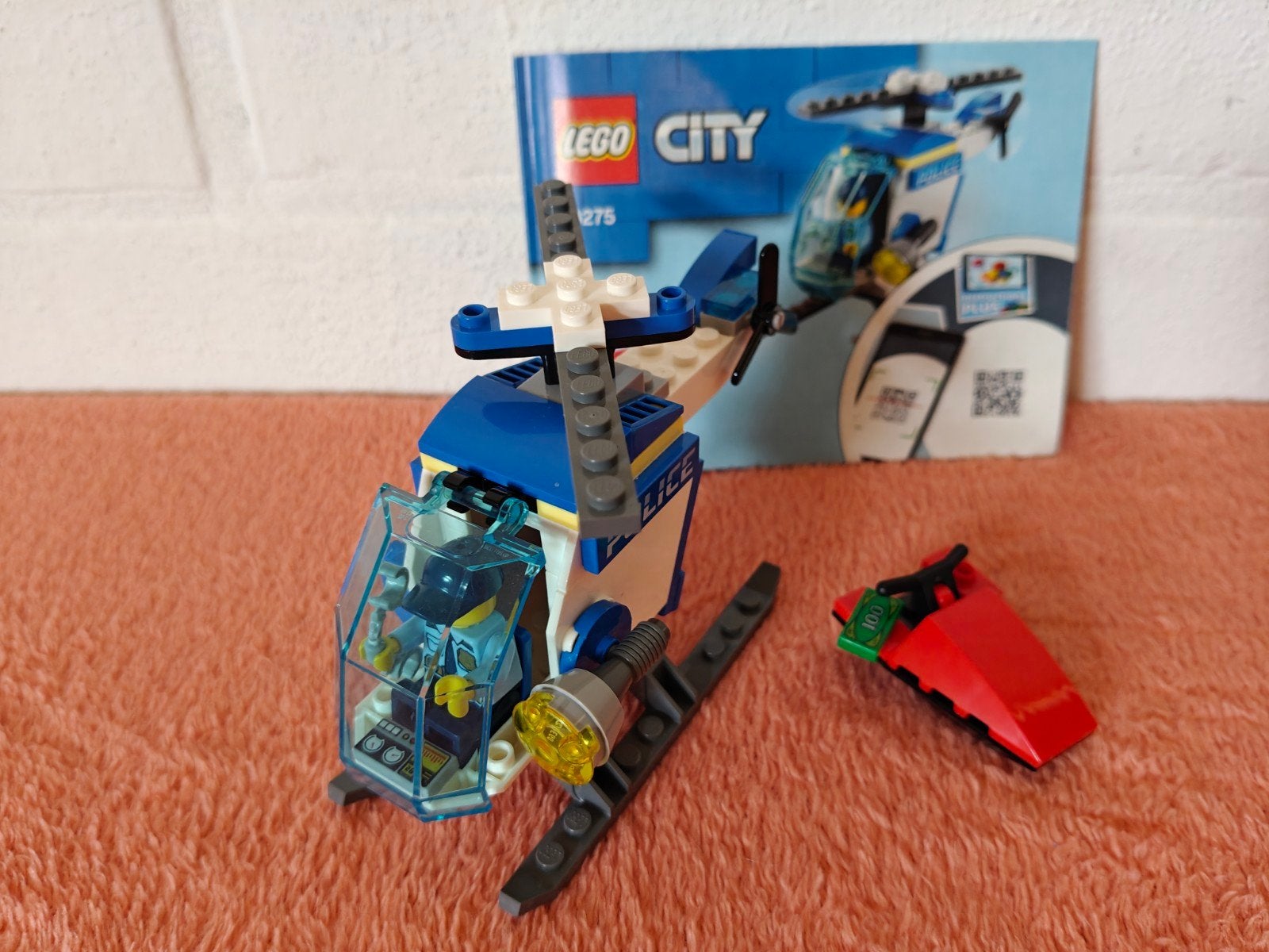 60275 LEGO City Politiehelikopter, City, Lego, Ophalen of Verzenden, Zo goed als nieuw
