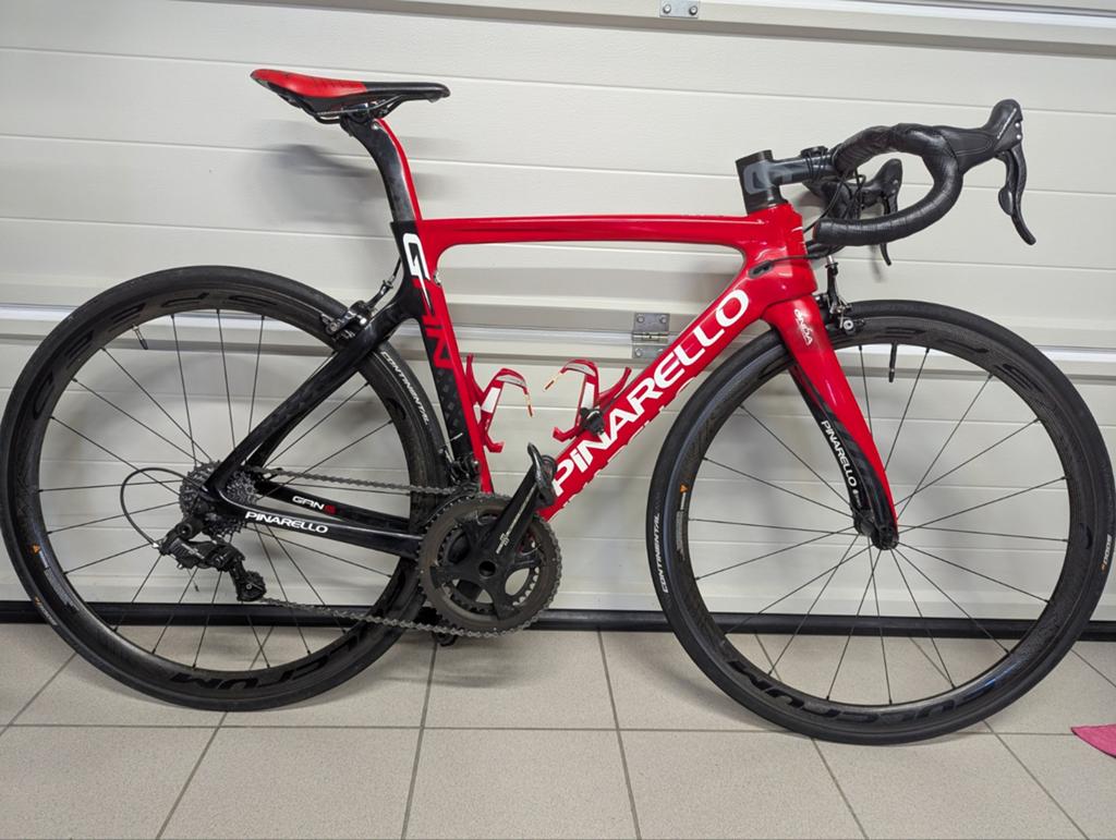 Vélo de course Pinarello carbone groupe Chorus campagnolo, Enlèvement, Carbone