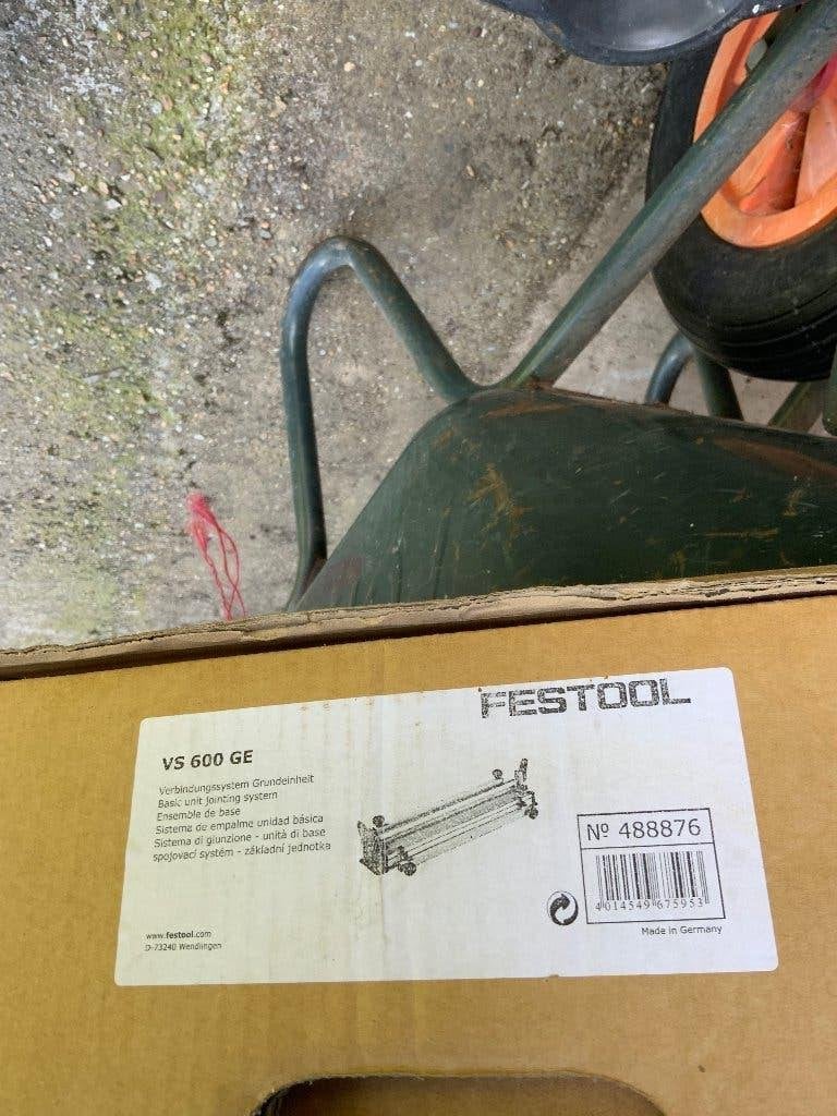 Outillage festool pour réalisation queue d’aronde, Doe-het-zelf en Bouw, Gereedschap | Handgereedschap, Ophalen, Nieuw, Overige typen