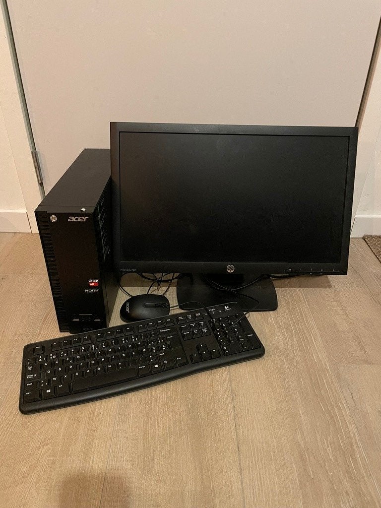 Acer XC-217 Computer Set, HDD, Enlèvement ou Envoi, Avec carte vidéo, Moins de 2 Ghz