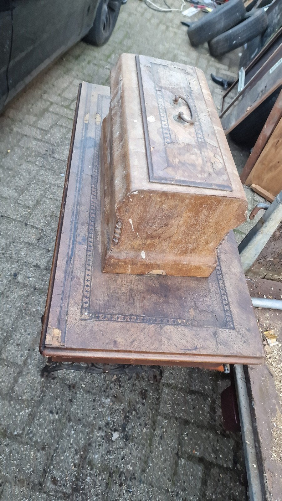naaimachine +toebehoren SAFE, Hobby en Vrije tijd, Ophalen, Gebruikt, Naaimachine