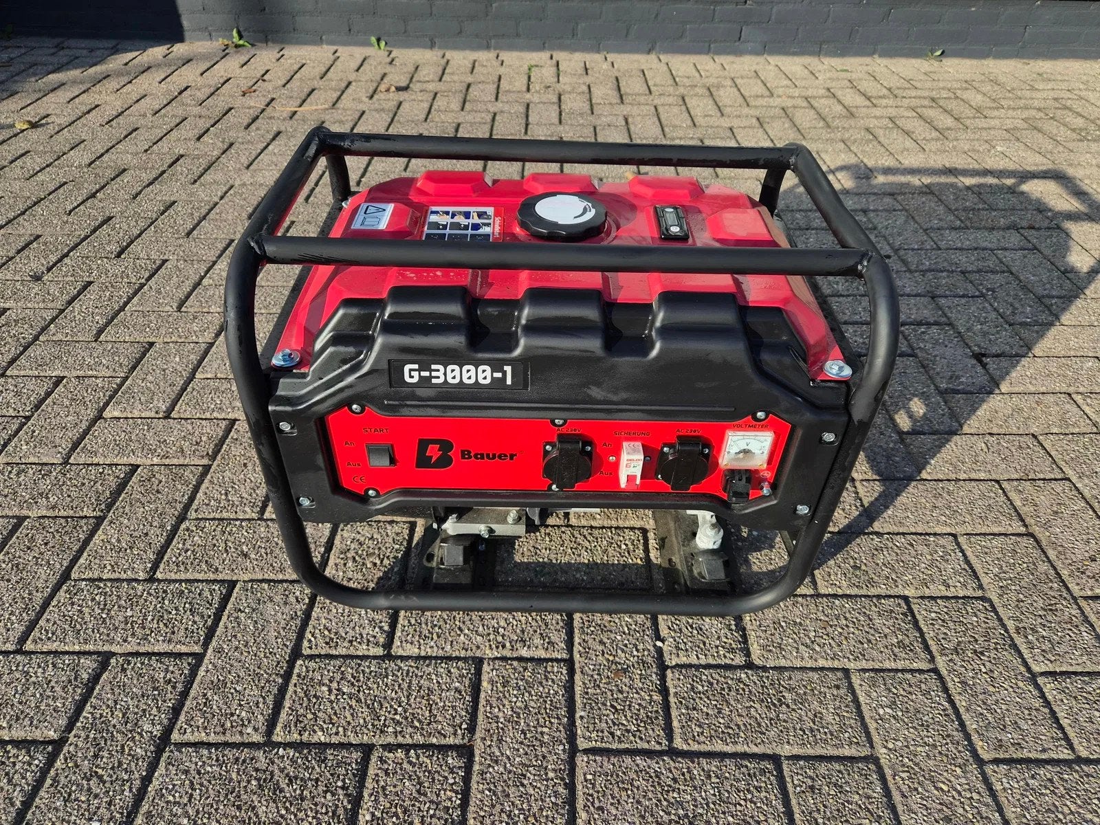Bauer G-3000-1 G3000-1 generator aggregaat noodstroom