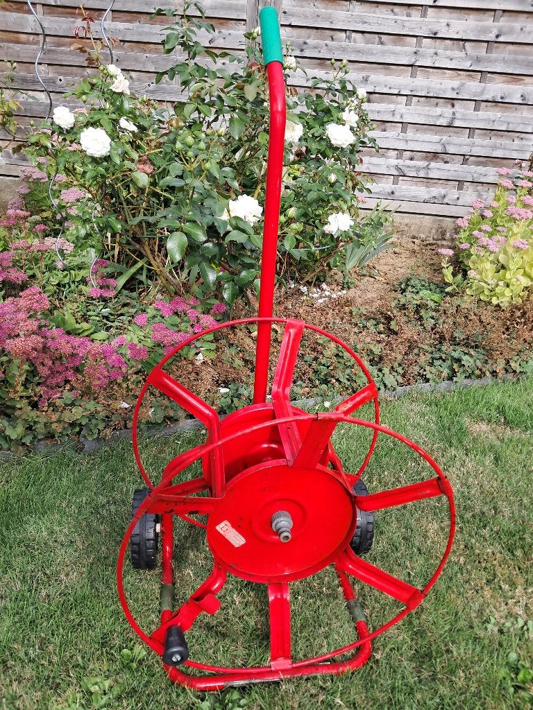 Chariot dévidoir tuyaux d'arrosage, Jardin & Terrasse, Enlèvement, Utilisé, Dévidoir