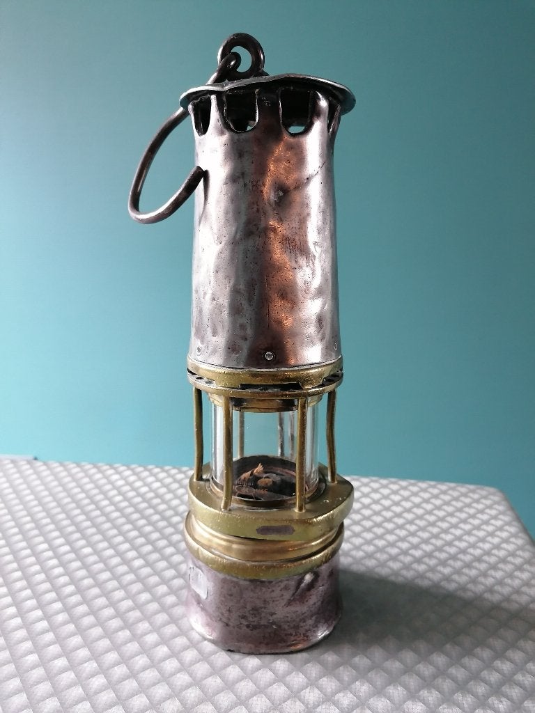 mijnwerkerslamp, Antiek en Kunst, Antiek | Verlichting, Ophalen