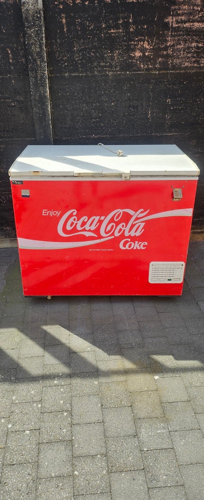 Koeler, frigo coca cola werkt nog., Verzamelen, Ophalen, Gebruikt
