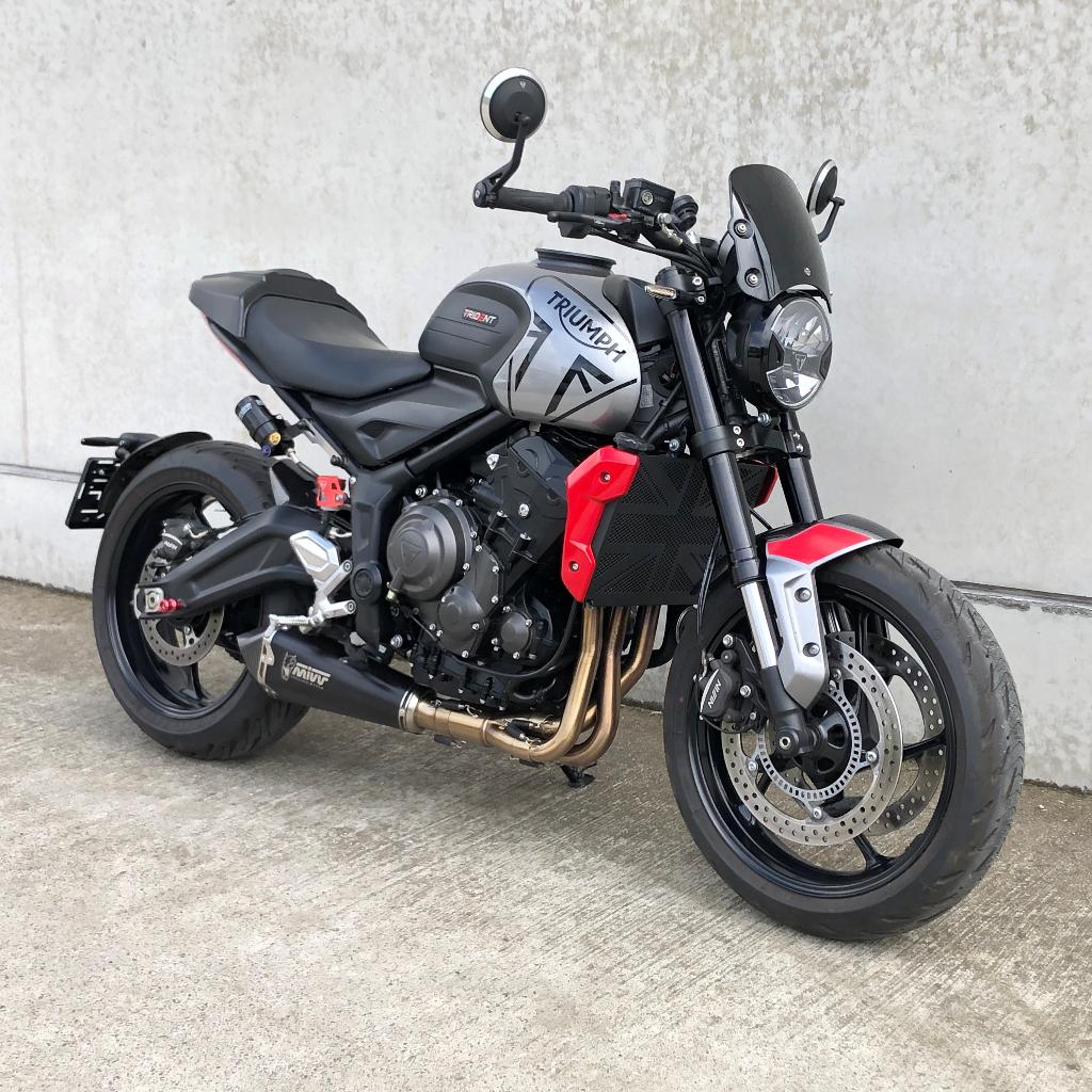 TRIUMPH TRIDENT 2023 GARANTIE GEKEURD, Motoren, Motoren | Triumph, Bedrijf, Naked bike, meer dan 35 kW, 3 cilinders, Motorrijbewijs A