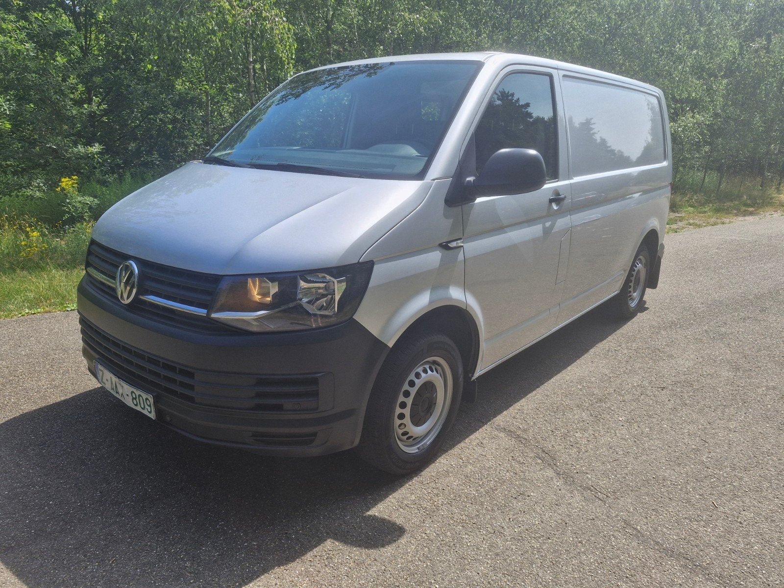 VW TRANSPORTER 2.0 TDI 110 KW 6-ARRIÈRE 2 PLACES BJ 12-2019, Argent ou Gris, Achat, 2 places, 2500 kg