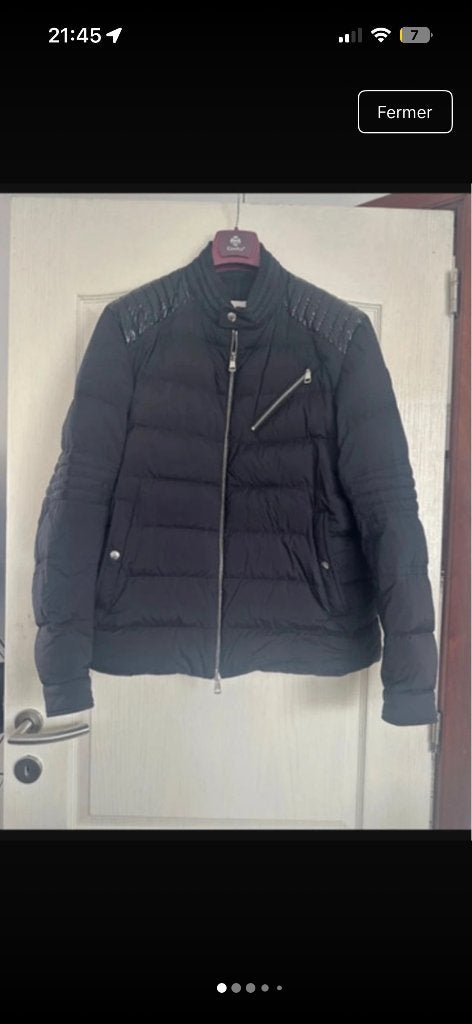 Doudoune moncler, Kleding | Heren, Moncler, Zwart, Overige maten, Ophalen of Verzenden