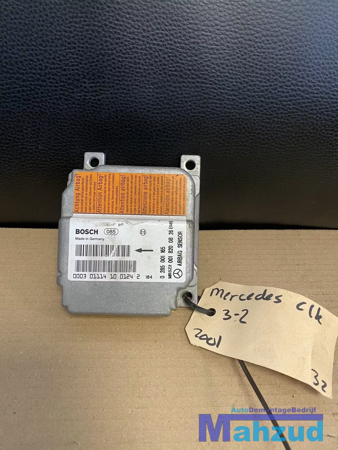 MERCEDES CLK W208 Airbag module 0018200826, Mercedes-Benz AG, Mercedes-Benz, Utilisé, Mercedesstrasse 120
70372  Stuttgart, DE