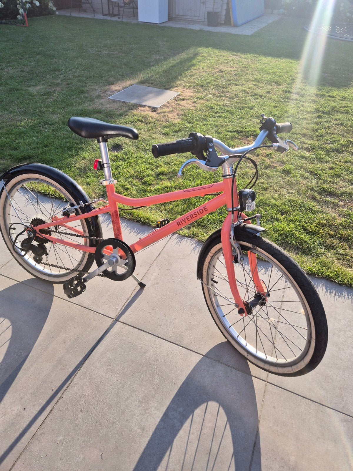 Meisjesfiets, Ophalen
