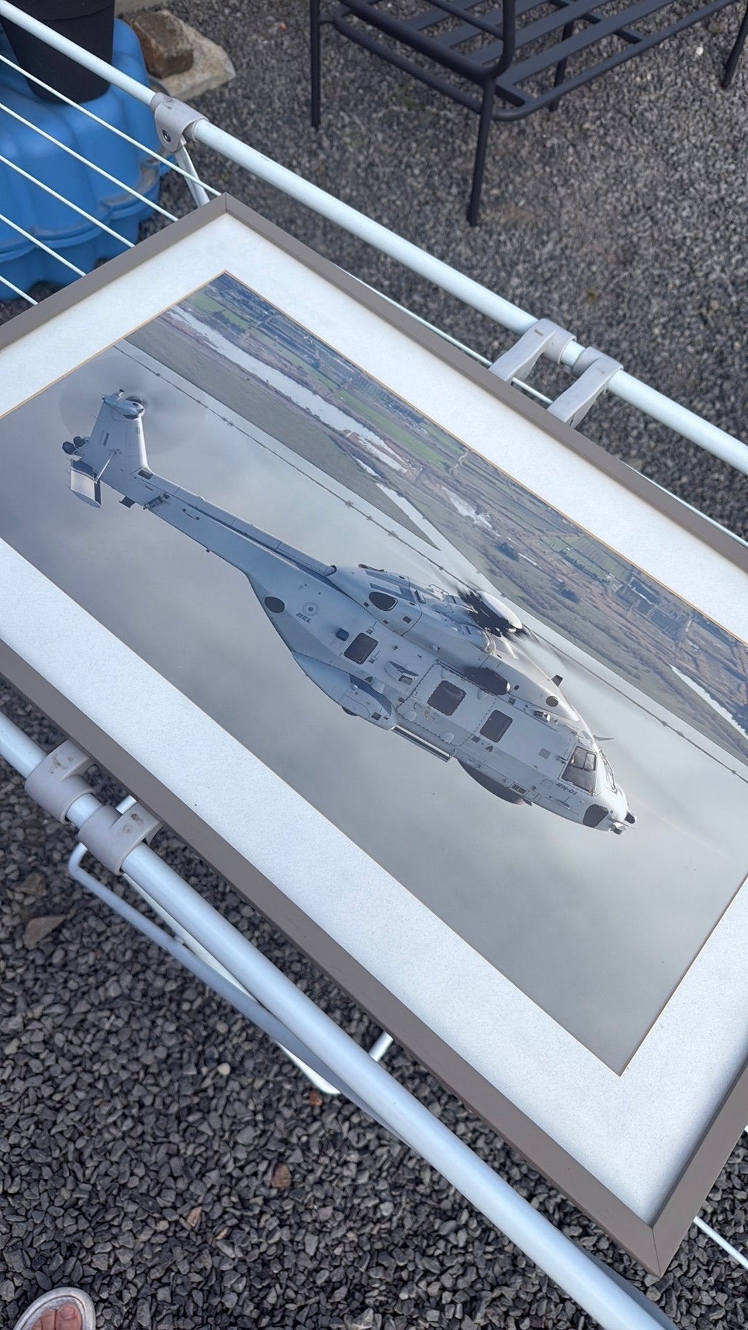 BAF - NH90-nfh - 40SQN, Ophalen, Zo goed als nieuw, Kaart, Foto of Prent