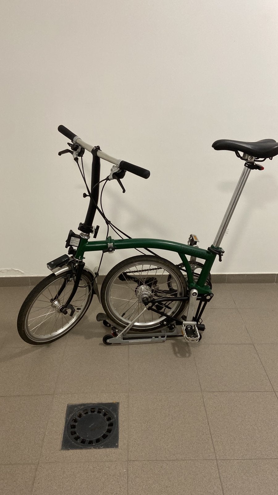 Brompton C Line S6L 6 vitesses, Vélos & Vélomoteurs, Vélos | Vélos pliables, Utilisé, Brompton, 16 à 18 pouces, Totalement pliable