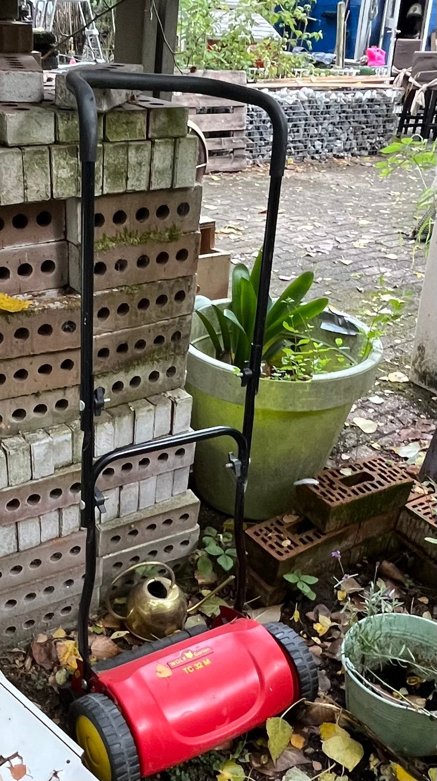 Grasmaaier manueel, Ophalen, Cirkelmaaier, Handgrasmaaier, Zo goed als nieuw