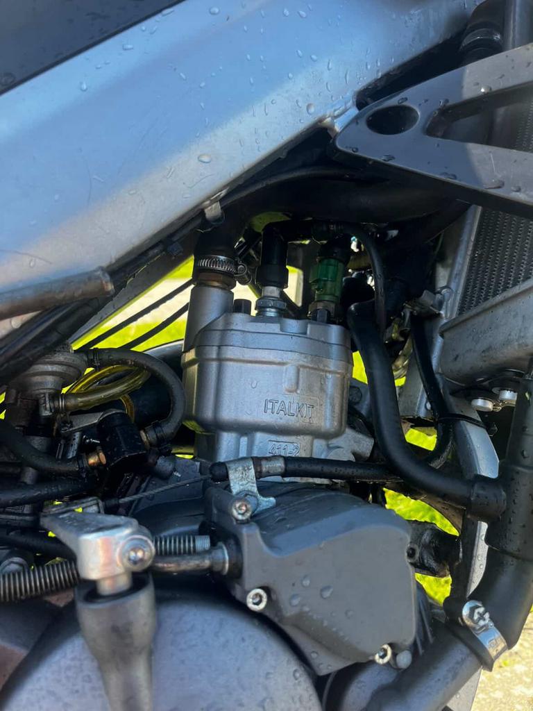 Aprillia SX50 ( 70cc Italkit), Enlèvement