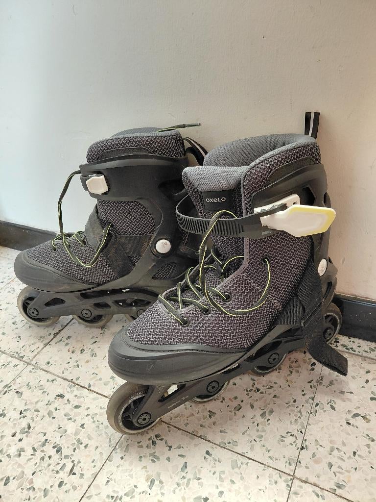 Rollers, patins à roulettes en ligne T 42, Autres marques, Rollers 4 roues en ligne, Comme neuf, Enlèvement