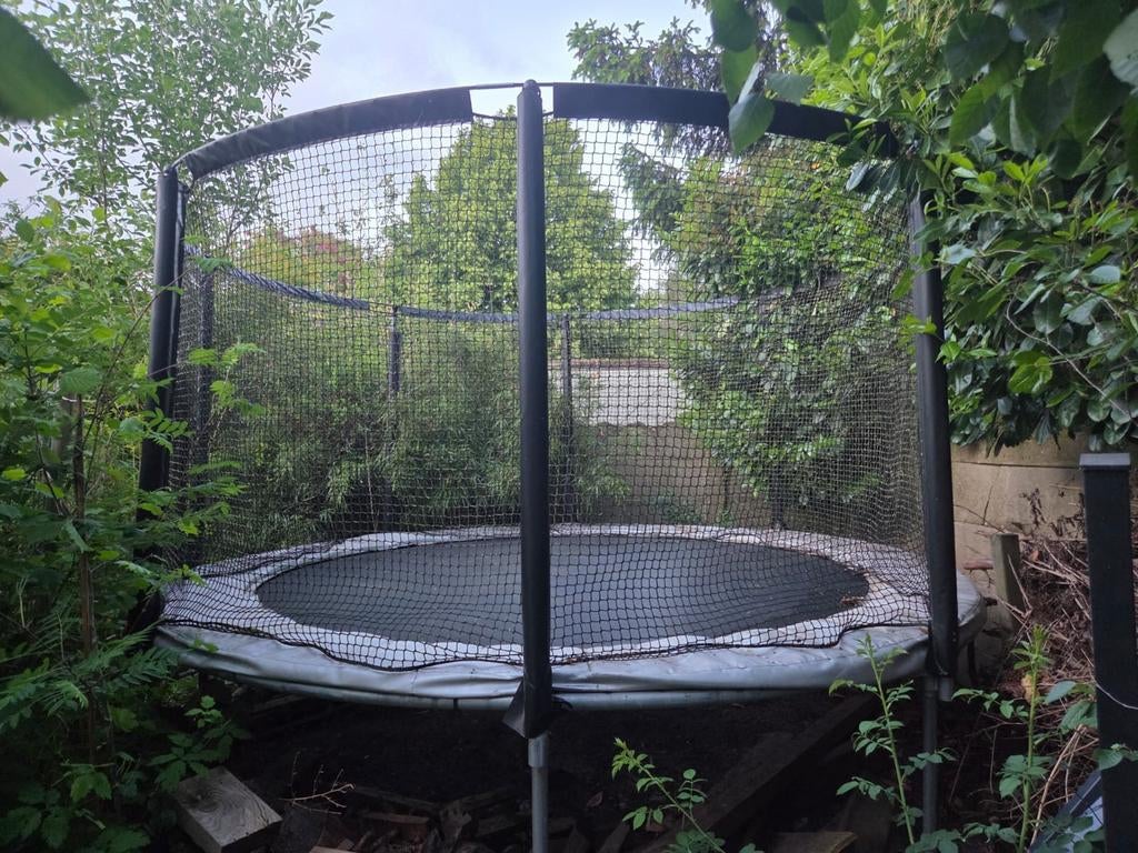 Trampoline 360 cm doorsnede, Ophalen