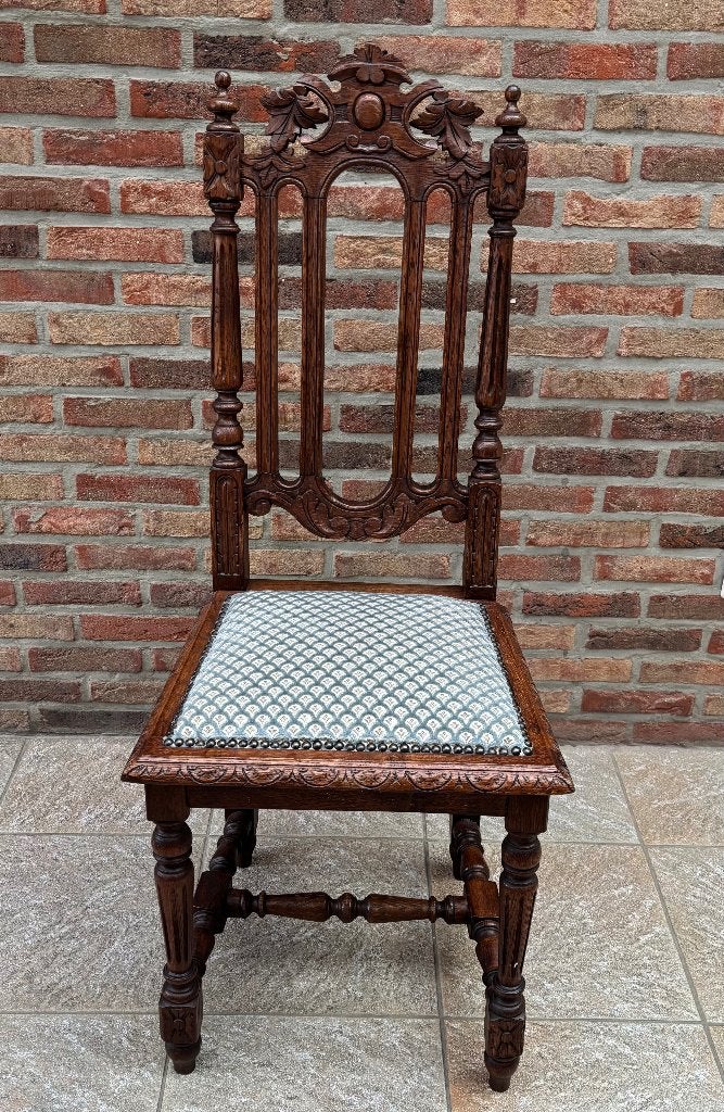 Houten stoelen, Maison & Meubles, Chaises, Comme neuf, Brun, Enlèvement, Bois