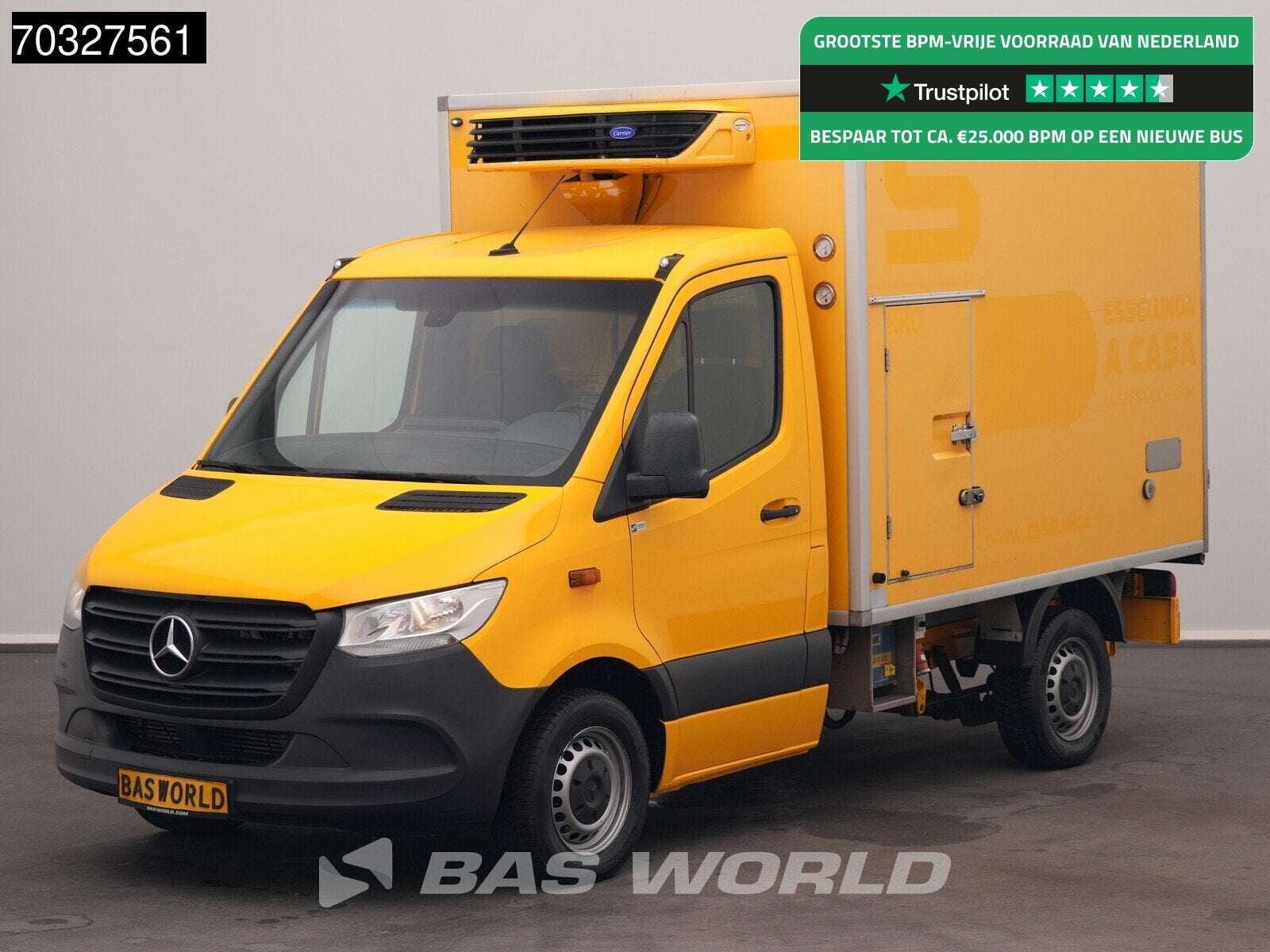 Mercedes Sprinter 314 CDI Bakwagen Gekoeld Vriezer Automaat, Auto's, Automaat, Stof, Gebruikt, 4 cilinders