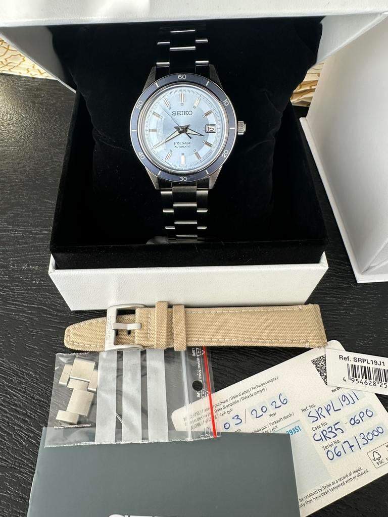 Édition limitée Seiko Presage, Bijoux, Sacs & Beauté, Enlèvement, Comme neuf, Seiko