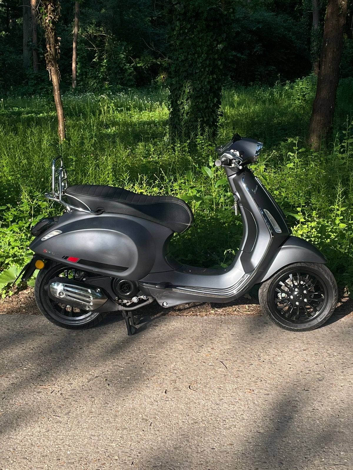 Vespa Sprint | A Klasse | Bj2018 | 8.040km! | Magno Grey, Fietsen en Brommers, Overige modellen, Sprint 50, Klasse A (25 km/u)