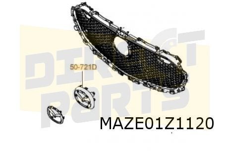 Mazda 3 (3/19-) Embleemsteun grille Origineel! BCKB50721A, Neuf, -, -, Mazda
