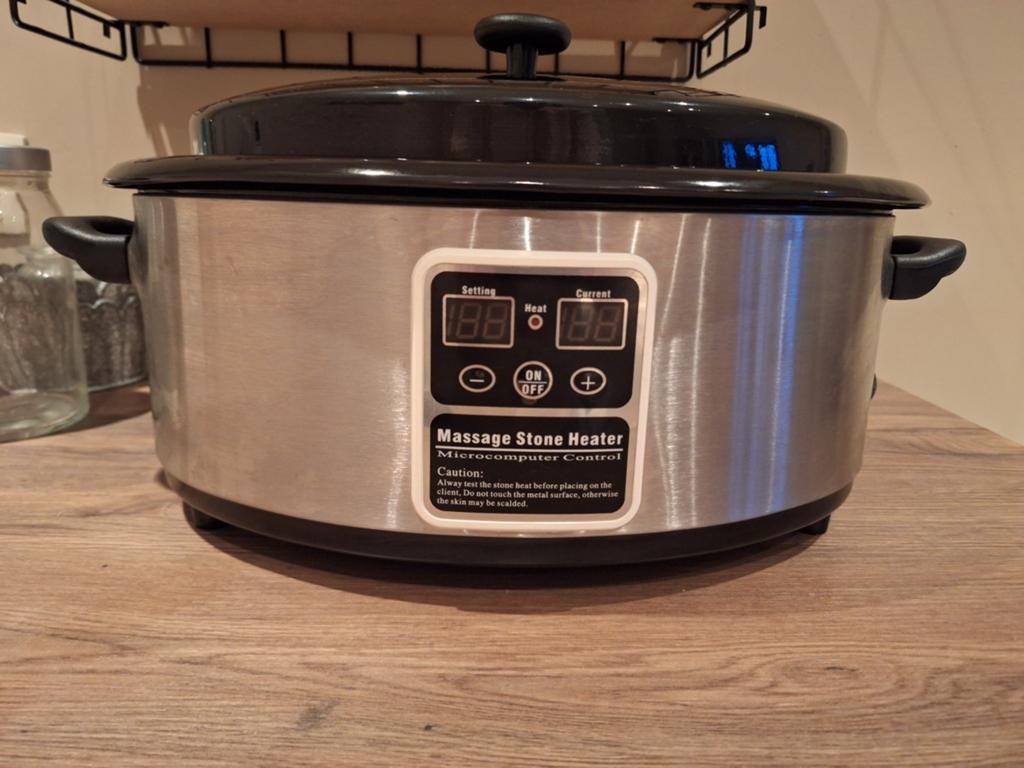 Hot stone stenen en heater, Verzenden