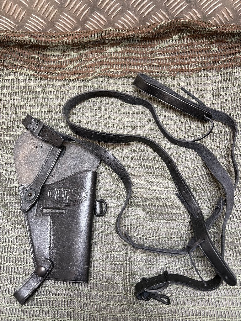 Holster US d'épaule - Vietnam Black Leather - Pat 7791527, Collections, Envoi, Armée de terre, Autres types