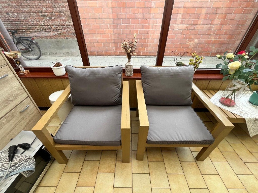 salon, Huis en Inrichting, Ophalen, Hout, Gebruikt, 75 tot 100 cm