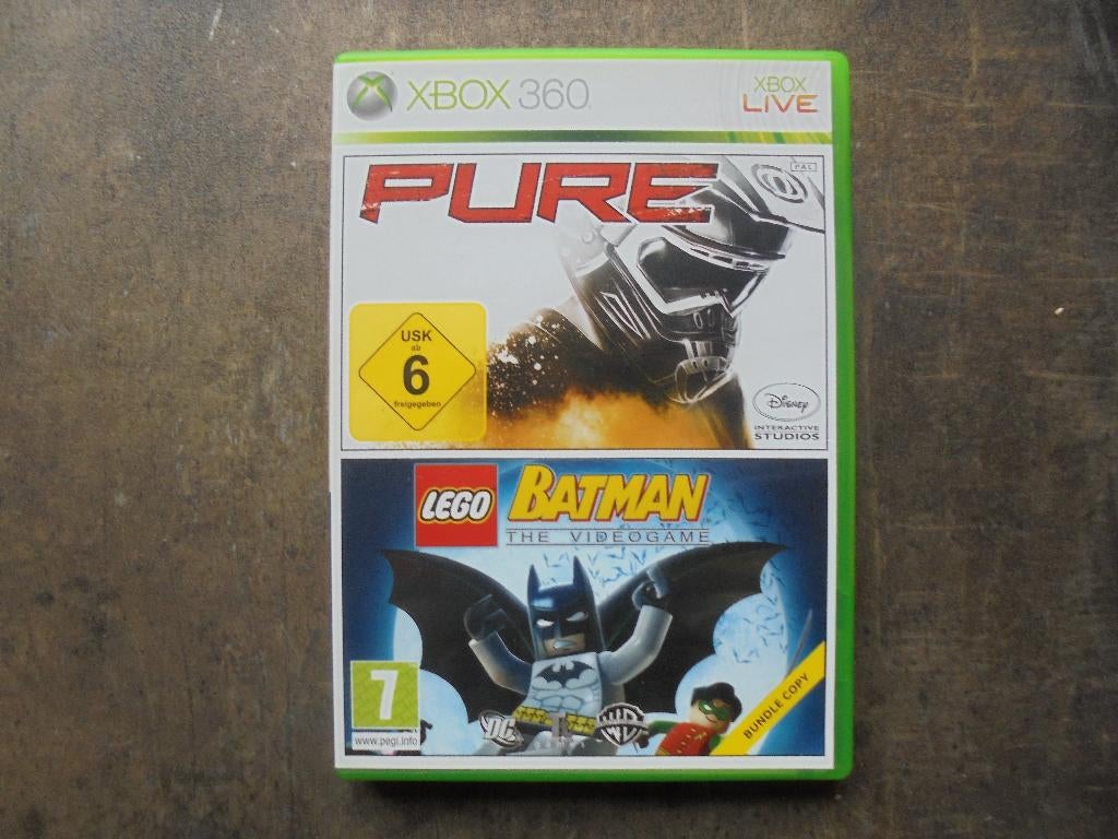 Pure & The Lego Movie Videogame voor XBOX 360 (zie foto's), Consoles de jeu & Jeux vidéo, Jeux | Xbox 360, Enlèvement ou Envoi
