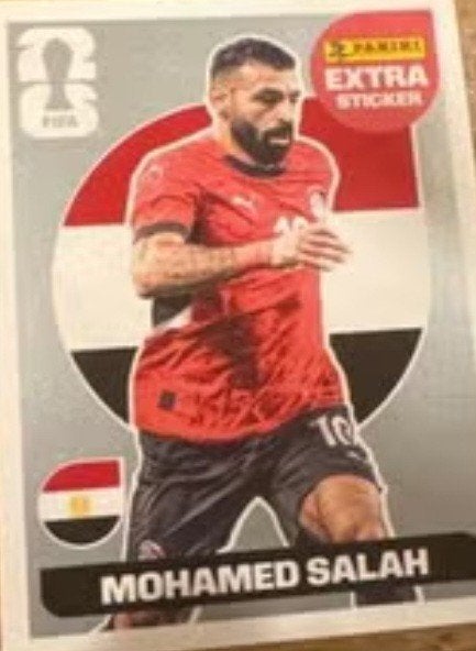PANINI Extra Sticker - Mo Salah, Ophalen of Verzenden, Sticker
