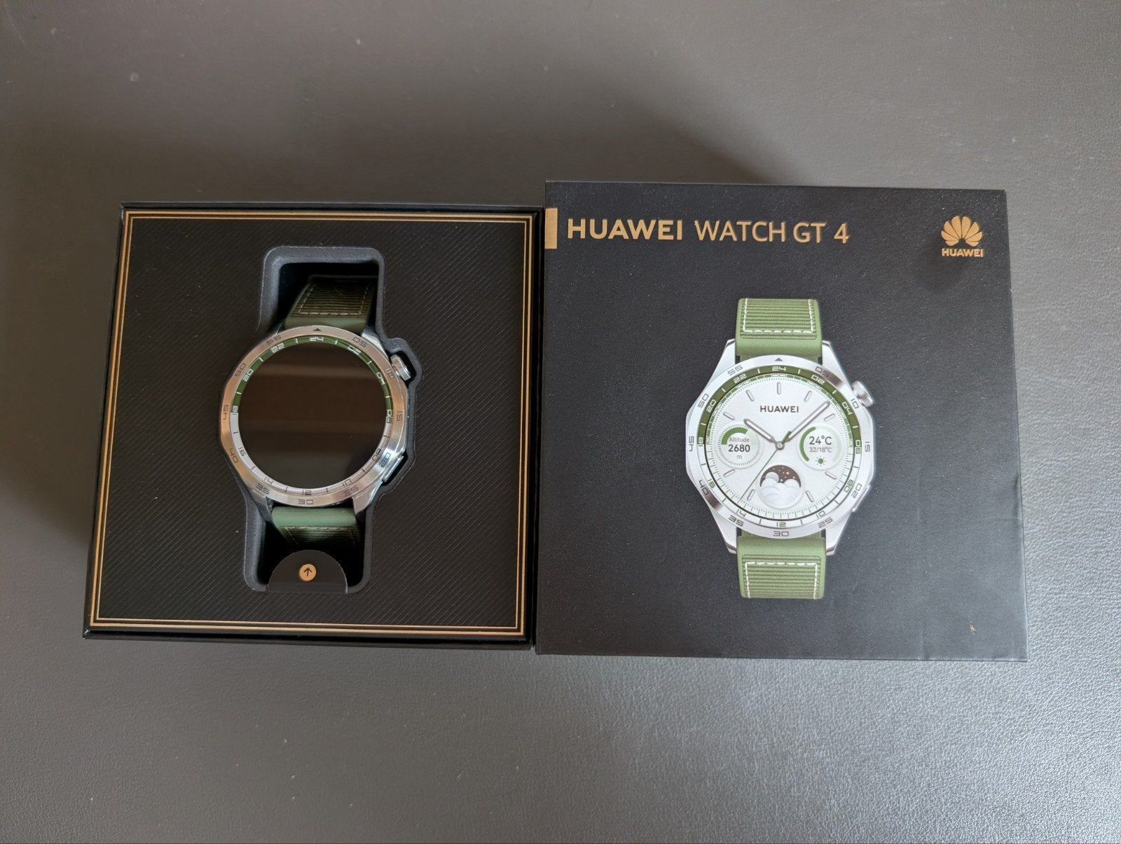Huawei watch gt 4 - groen, Handtassen en Accessoires, Smartwatches, Groen, Ophalen of Verzenden