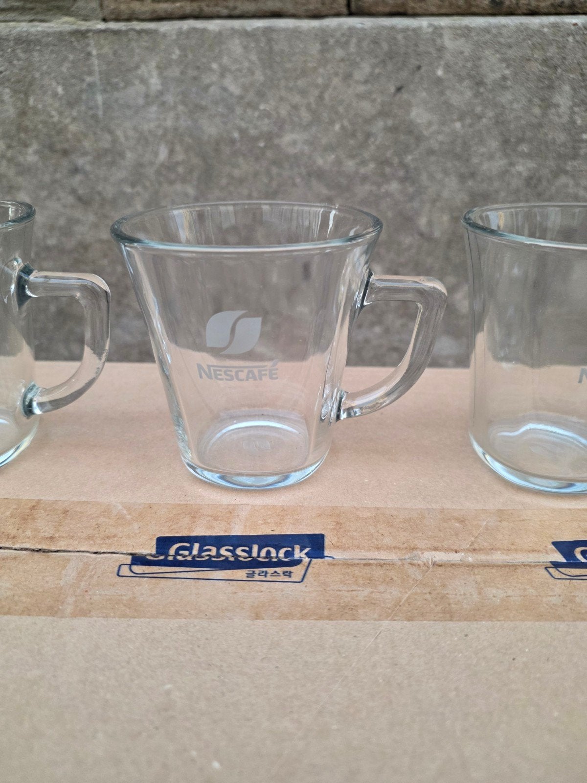 Tasse Nescafé, Enlèvement, Neuf, Verre, Tasse(s) et/ou soucoupe(s)