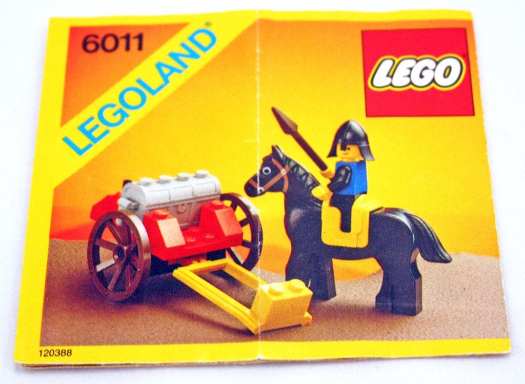 LEGO Castle Black Falcons 6011 Black Knight's Treasure, Lego, Ophalen of Verzenden, Zo goed als nieuw, Castle