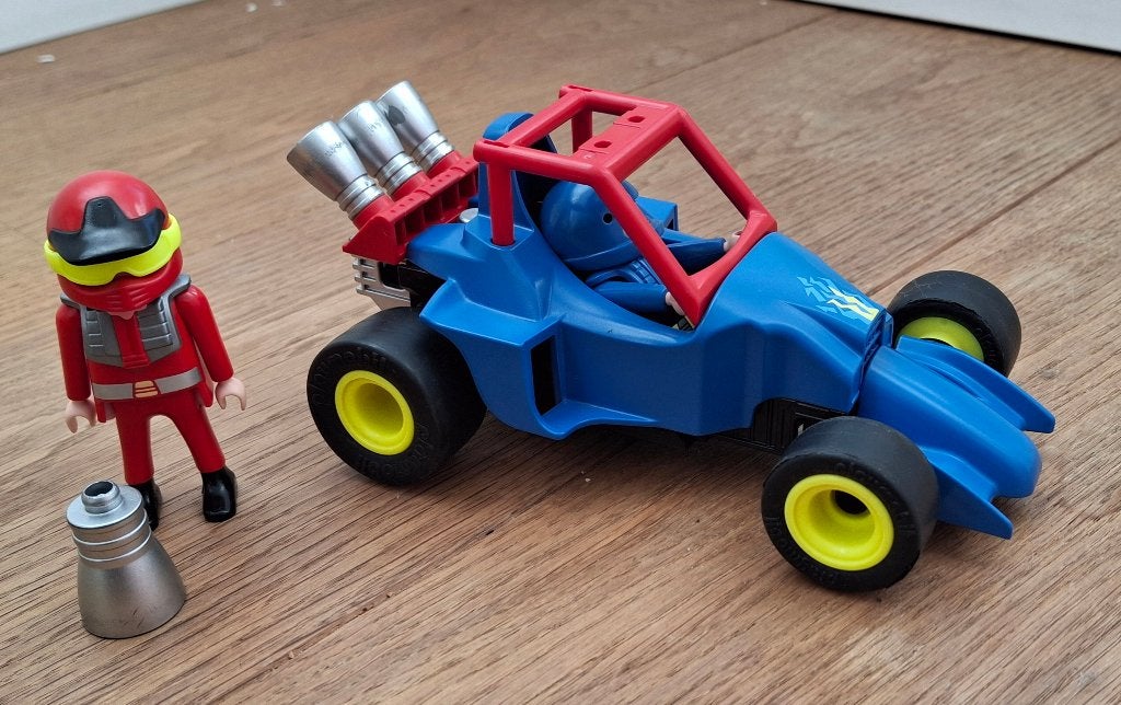 PLAYMOBIL voiture de course, Enfants & Bébés, Utilisé, Véhicule, City action, Kit complet