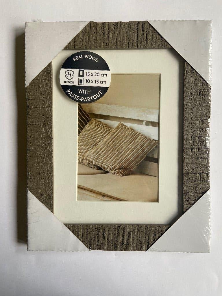Fotokader: Henzo 15x20cm, Hout, Nieuw, Ophalen of Verzenden, Landelijk