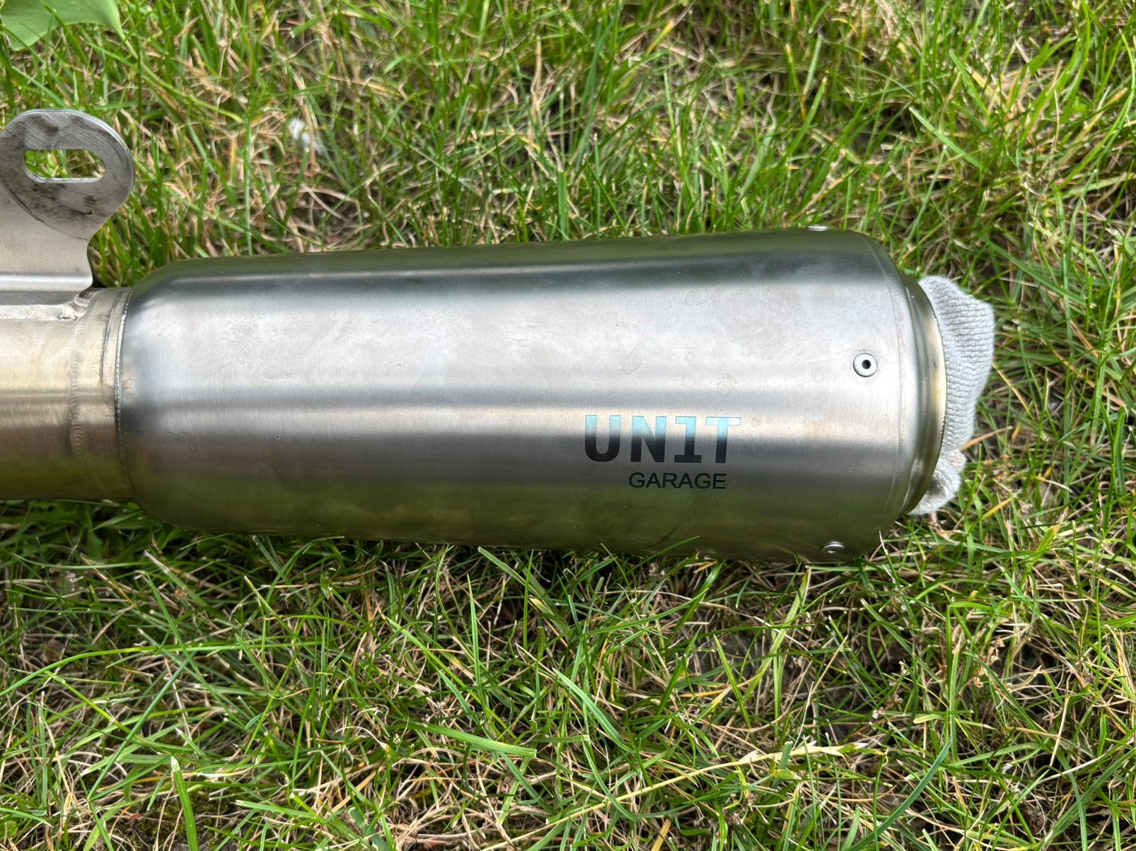 UNIT garage LOW PIPE BMW r nine t, Motoren, Ophalen, Gebruikt