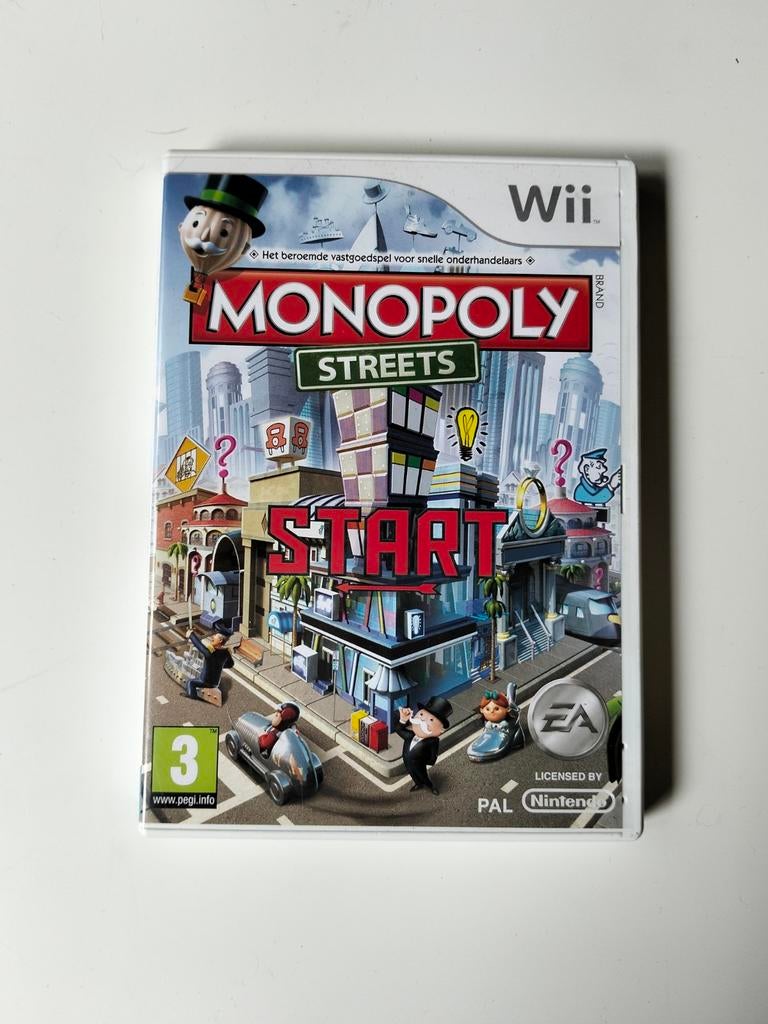 Monopoly Streets Wii - Zo goed als nieuw, Ophalen of Verzenden