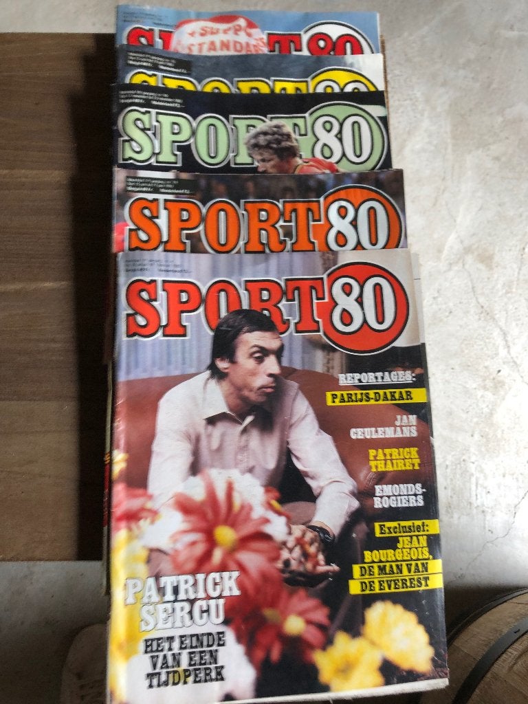 Sport 80 magazines, Ophalen