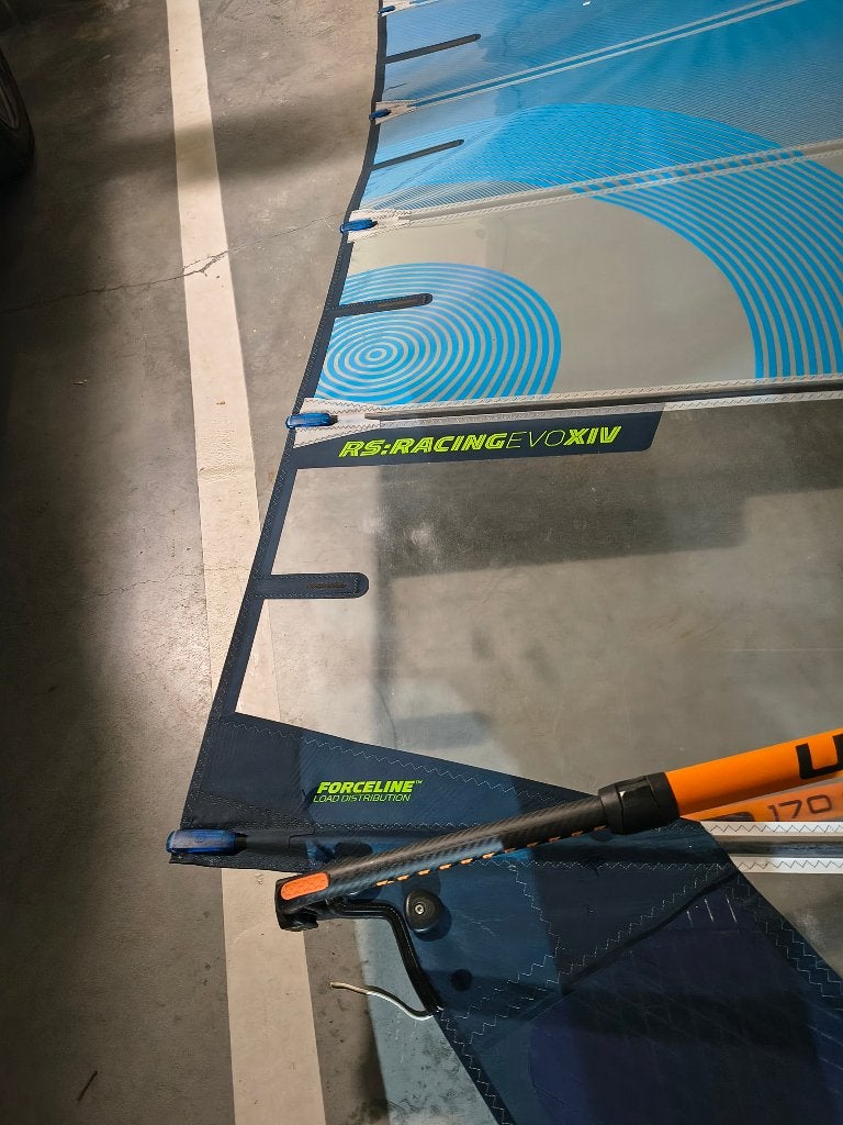 NP Evo XIV met 430 TPX mast, Watersport en Boten, Ophalen, Gebruikt, Neilpryde, Zeil